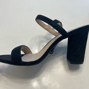 Nordstrom BP Black Suede Heels